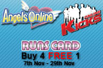 Angels Online [SG] & Kicks Online [SG]: FREE RUNS Card