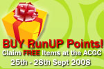 Get Free Run Up Items At The ACGC 2008 Finale!