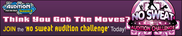 No Sweat Audition Challenge