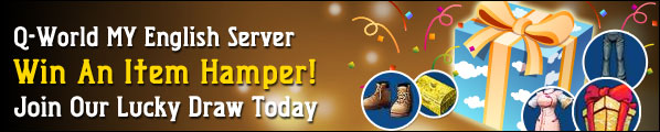 Q-World MY English Server Item Hamper Lucky Draw