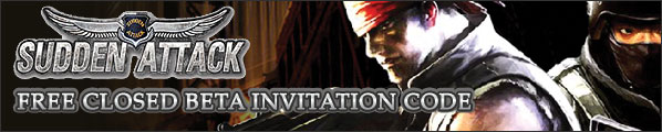 Sudden Attack SEA Closed Beta Invitation Code