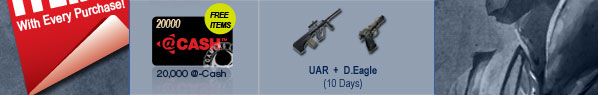 Sudden Attack SEA: Buy & Get Free Items!