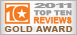 OffGamers 2011 Top10 Reviews Gold Award