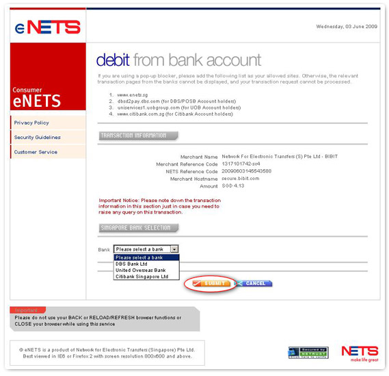Bibit eNets