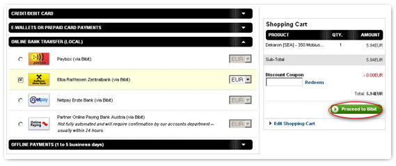ELBA Internet Payment